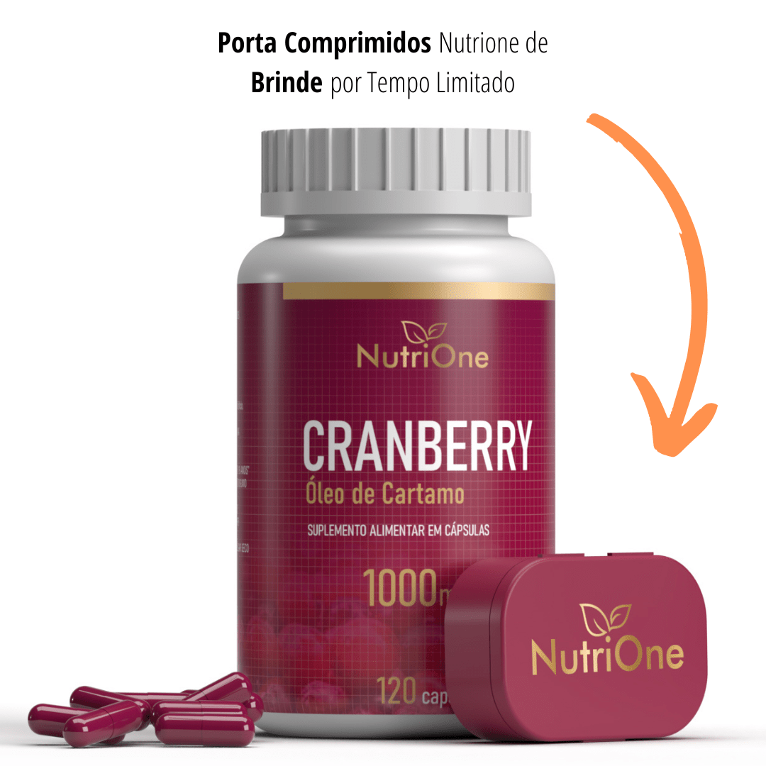 Cranberry 500mg 180 Cápsulas - NutriOne E - commerce