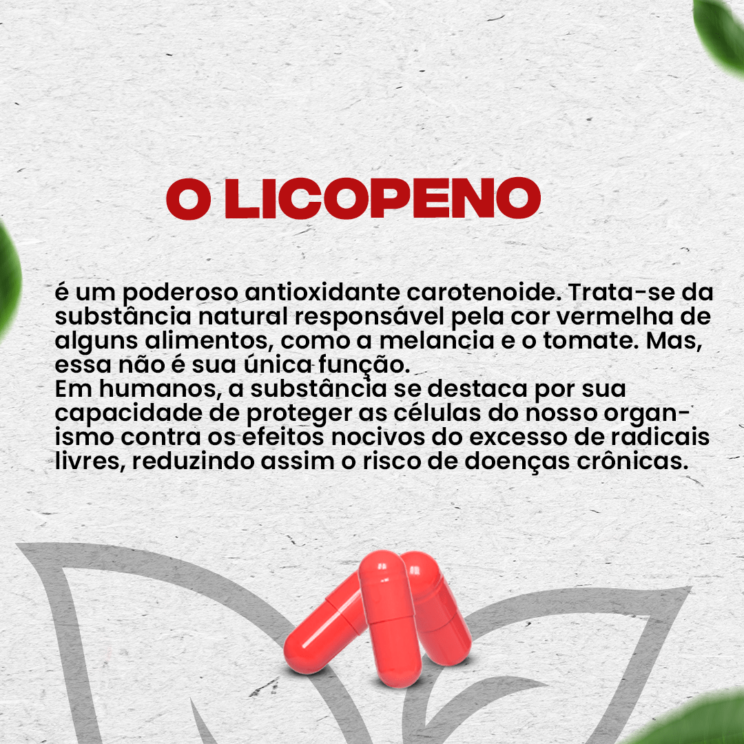 Licopeno 8mg + Selênio 90 Cápsulas - NutriOne E - commerce