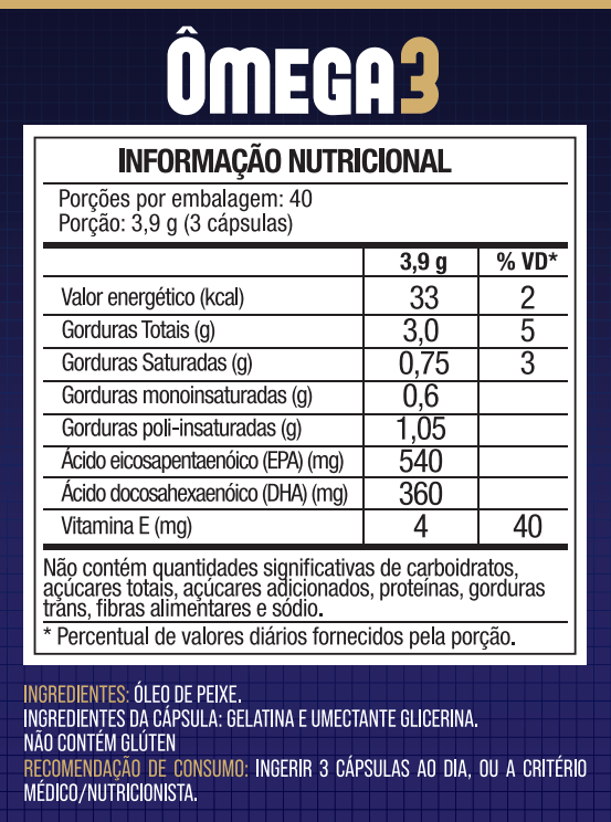 Omega 3 120 Cápsulas Certificado Internacional MEG3 - NutriOne E - commerce