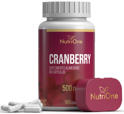 Cranberry 500mg 180 Capsulas - Nutrione