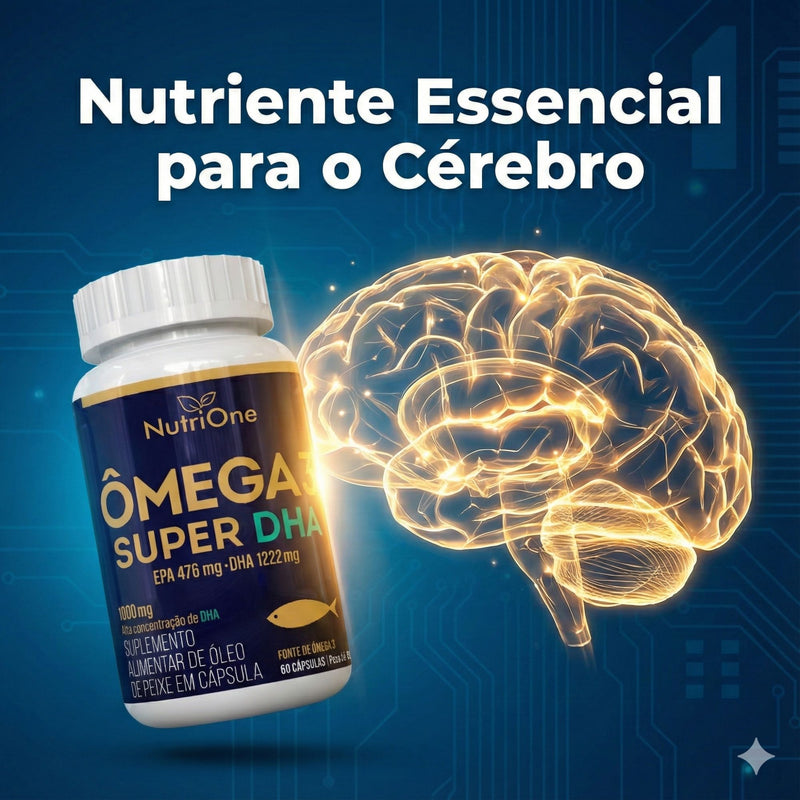 Ômega 3 Super DHA 1698mg 60 Softgels