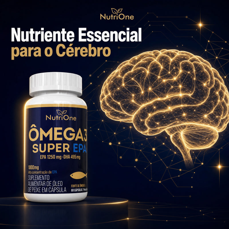 Ômega 3 Super EPA 1250mg 60 Cápsulas