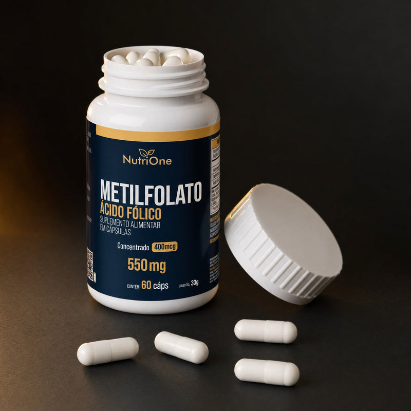 L-Metilfolato de Cálcio 60 Cápsulas
