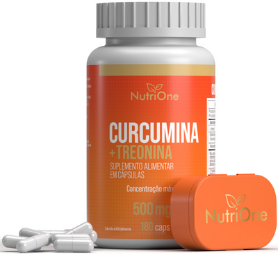 Curcumina 95% (cúrcuma Longa) 180 Caps 500mg - Nutrione