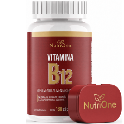Vitamina B12 Maxima Concentracao 180 Capsulas - Nutrione