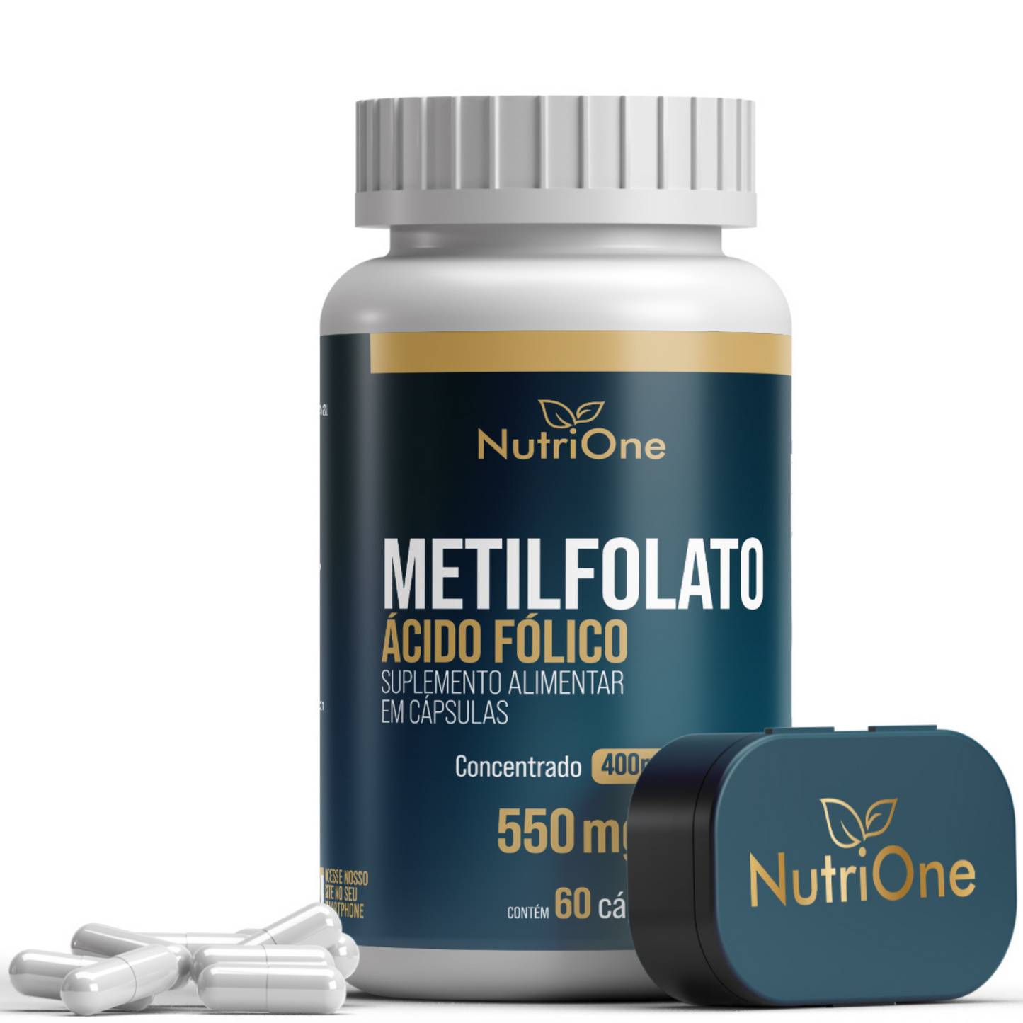 L-Metilfolato de Cálcio 60 Cápsulas