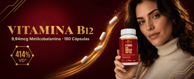 Vitamina B12 Maxima Concentracao 180 Capsulas - Nutrione