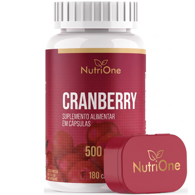 Cranberry 500mg 180 Capsulas - Nutrione