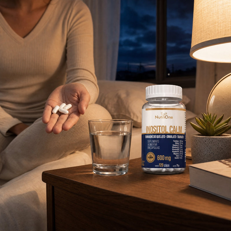 Inositol Calm + TriMagnésio 120 Cápsulas
