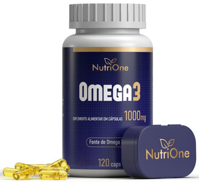 Omega 3 1000mg Selo Internacional MEG3 120 Cápsulas EPA540/DHA360 - Nutrione