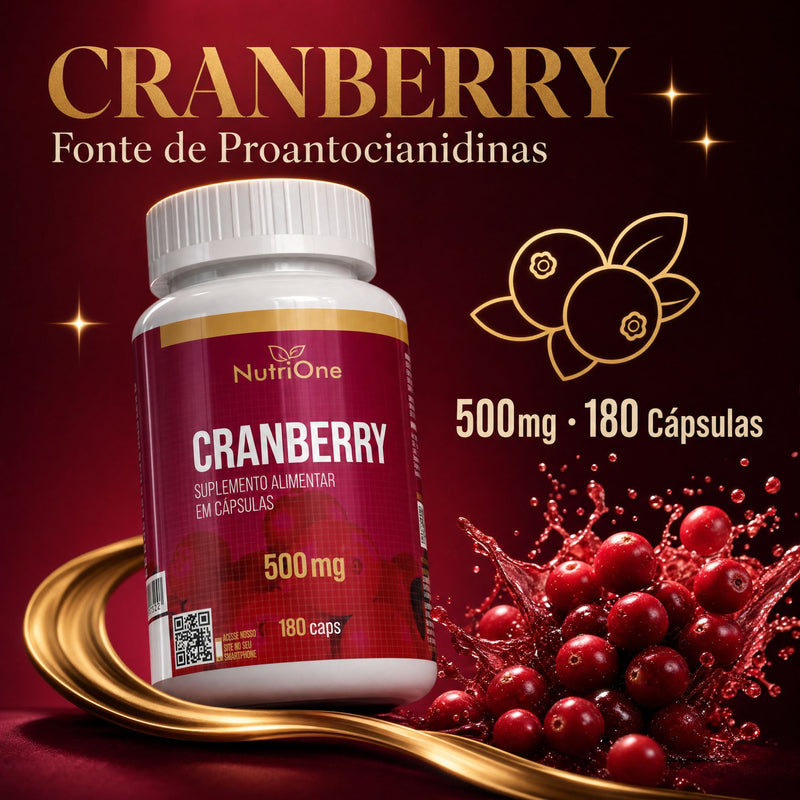Cranberry 500mg 180 Cápsulas