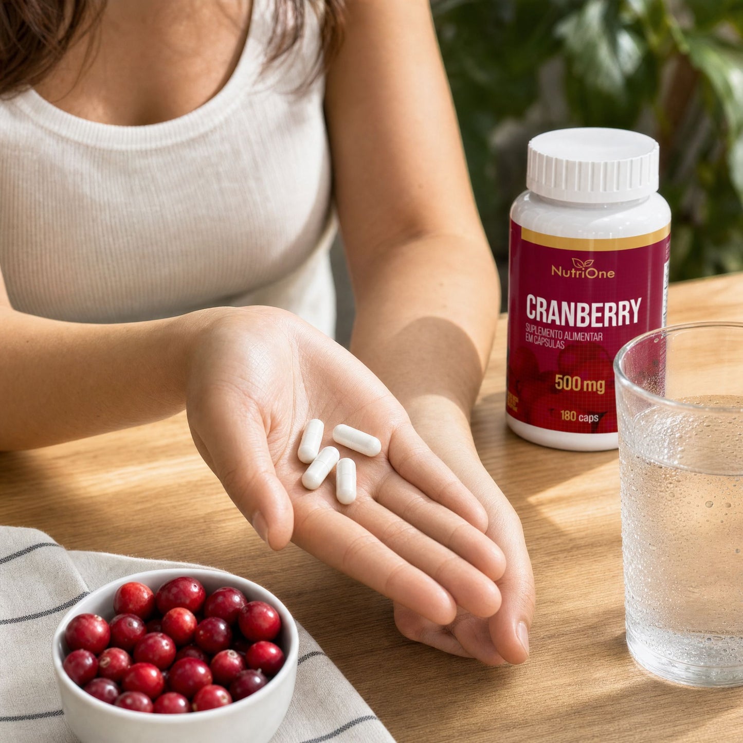Cranberry 500mg 180 Cápsulas