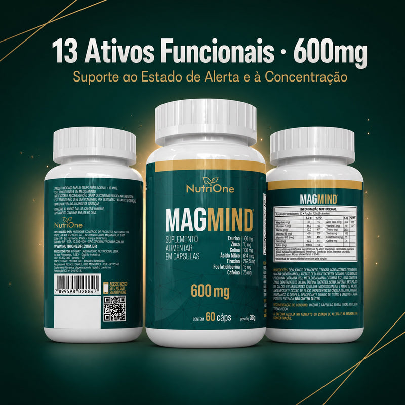 MagMind 600mg Aminoácidos e Fosfolipídios