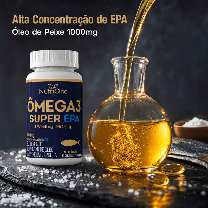 Ômega 3 Super EPA 1250mg 60 Cápsulas