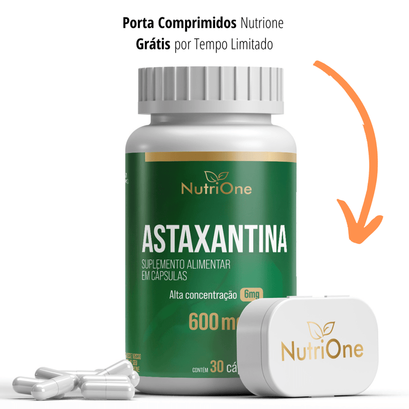 Astaxantina 6mg Máxima Concentração - Nutrione