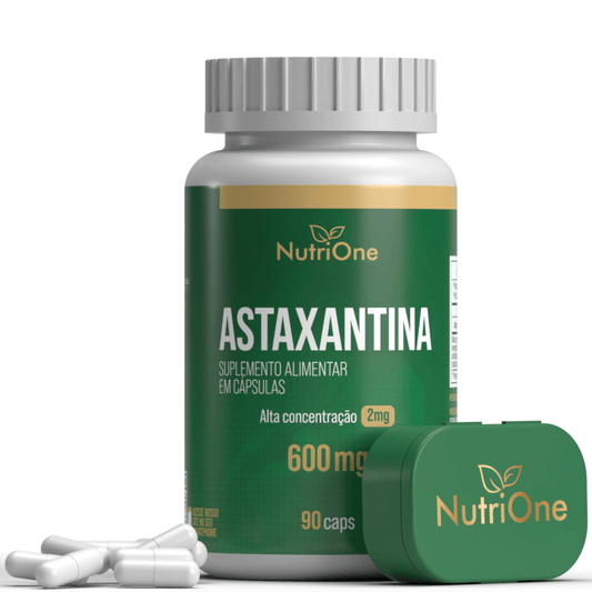 Astaxantina Concentrada 2mg 90 Cápsulas - NutriOne E - commerce