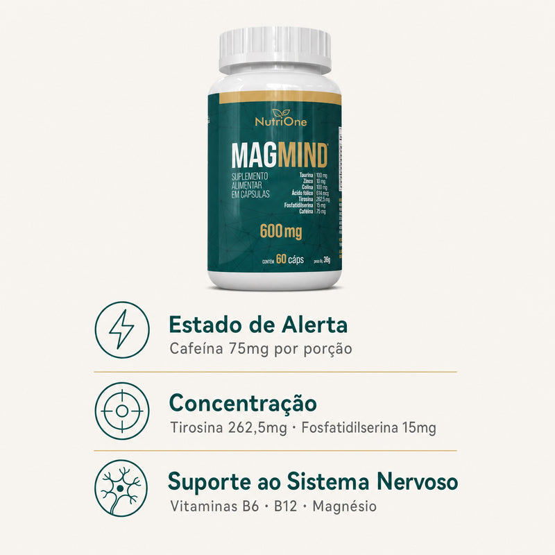 MagMind 600mg Aminoácidos e Fosfolipídios