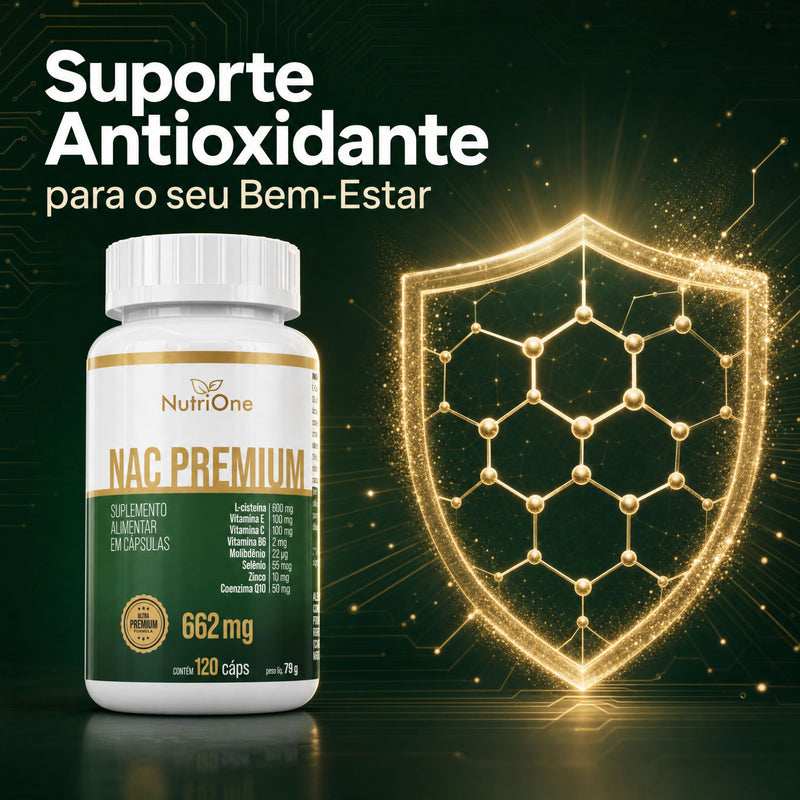 NAC Premium 8 Ativos 120 Cápsulas