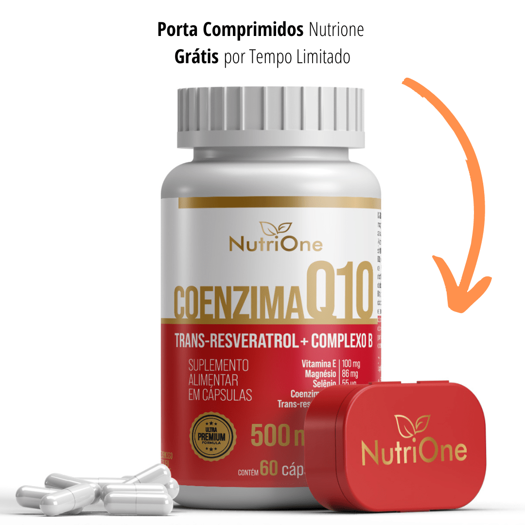 Coenzima Q10 Fórmula Premium 11 Ativos Concentrados 60 Cápsulas - NutriOne E - commerce