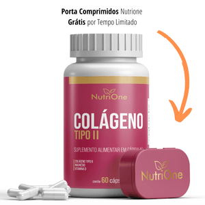 Colágeno Tipo 2 + Vitamina D e Magnésio 60 Cápsulas