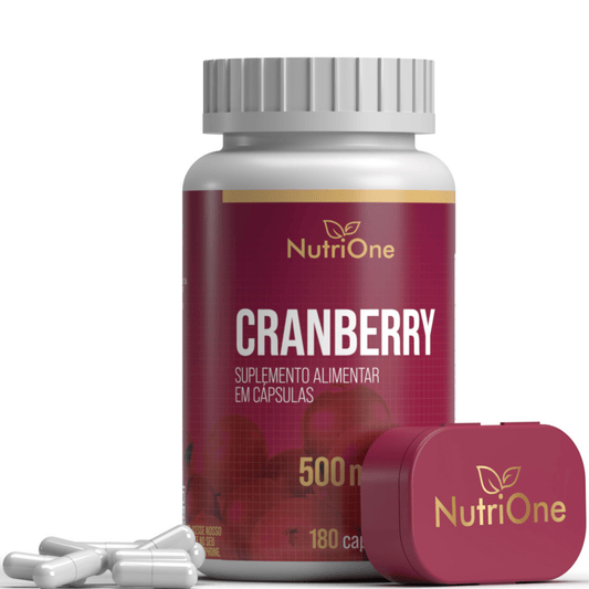 Cranberry 500mg 180 Cápsulas - NutriOne E - commerce