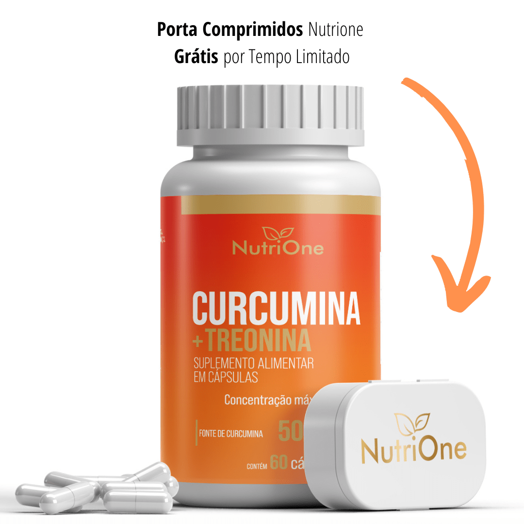 Curcumina 95% (Cúrcuma Longa) + L - Treonina 60 Caps - Nutrione - NutriOne E - commerce