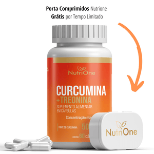 Curcumina 95% (Cúrcuma Longa) + L-Treonina 60 Caps - Nutrione