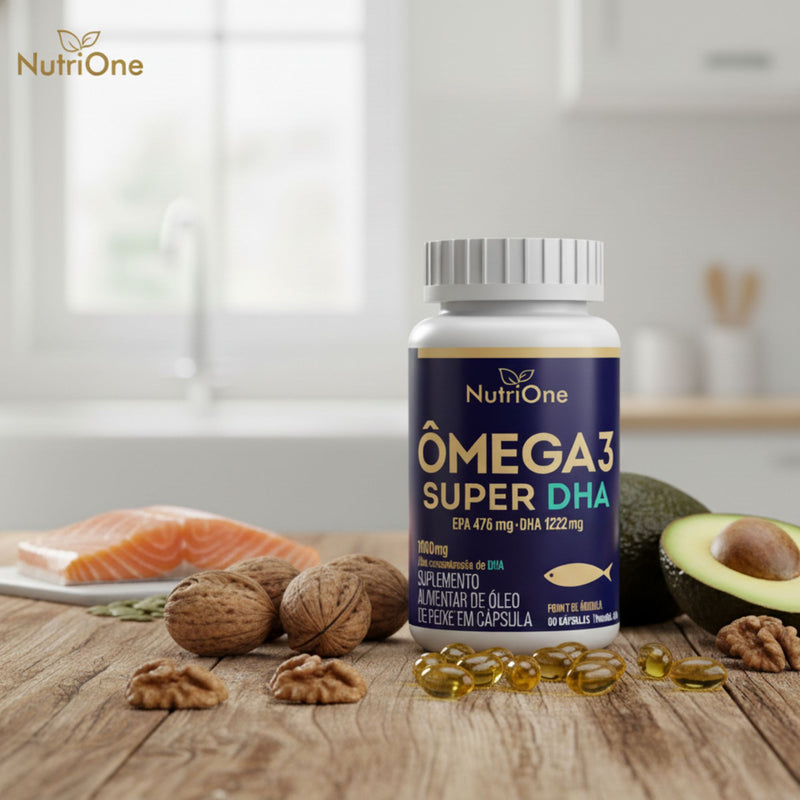 Ômega 3 Super DHA 1698mg 60 Softgels
