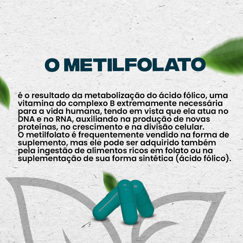 L - Metilfolato, Metilfolato de Calcio 180 Cápsulas - NutriOne E - commerce