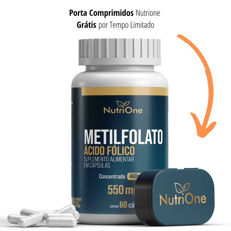 L - Metilfolato, Metilfolato de Calcio 60 Cápsulas - NutriOne E - commerce