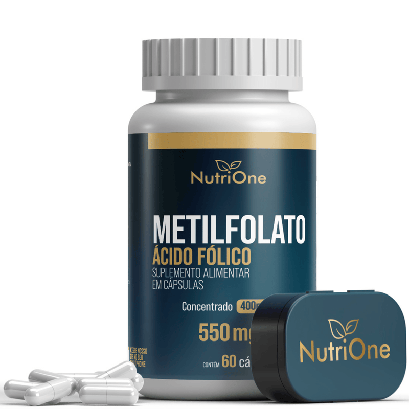 L - Metilfolato, Metilfolato de Calcio 60 Cápsulas - NutriOne E - commerce
