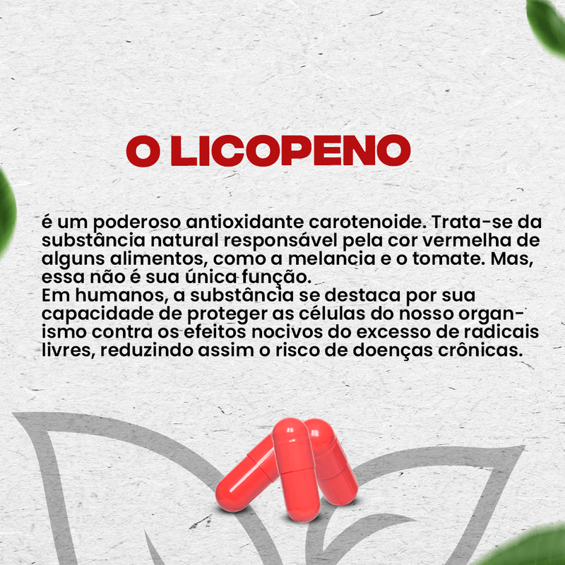 Licopeno 8mg + Selênio 90 Cápsulas - NutriOne E - commerce