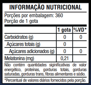 Melatonina Pura em Gotas 30ml Sabor Maracujá - NutriOne E - commerce