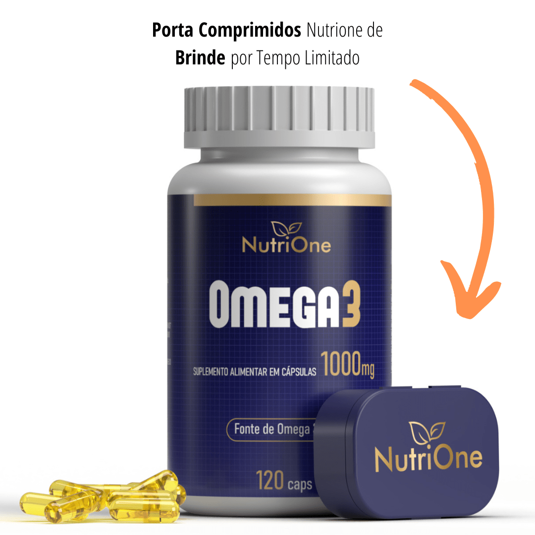 Omega 3 120 Cápsulas Certificado Internacional MEG3 - NutriOne E - commerce
