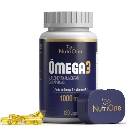 Omega 3 120 Cápsulas Certificado Internacional MEG3 - NutriOne E - commerce