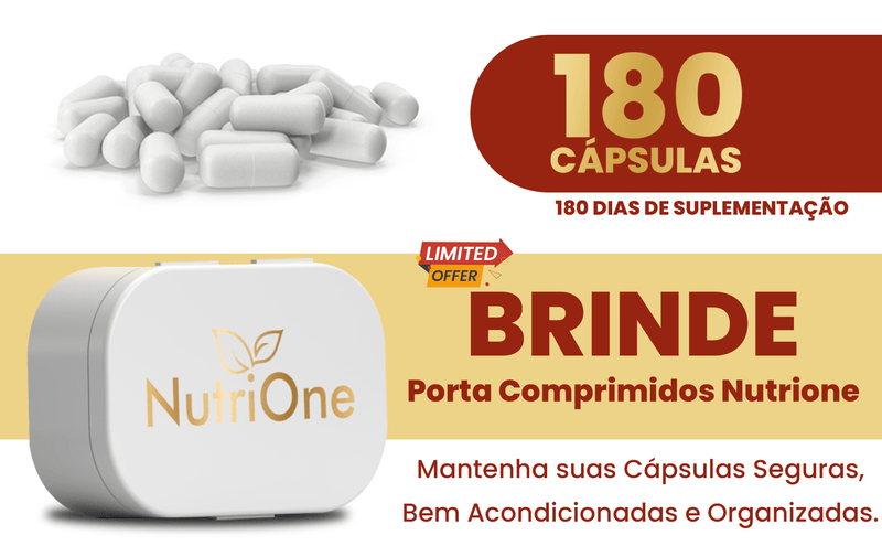 Polivitamínico Premium 15 Nutrientes Essenciais 180 Cápsulas - NutriOne E - commerce