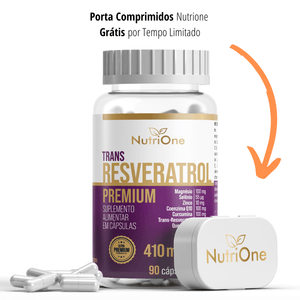 Resveratrol Trans Fórmula Premium 10 Ativos Concentrados 90 Cápsulas