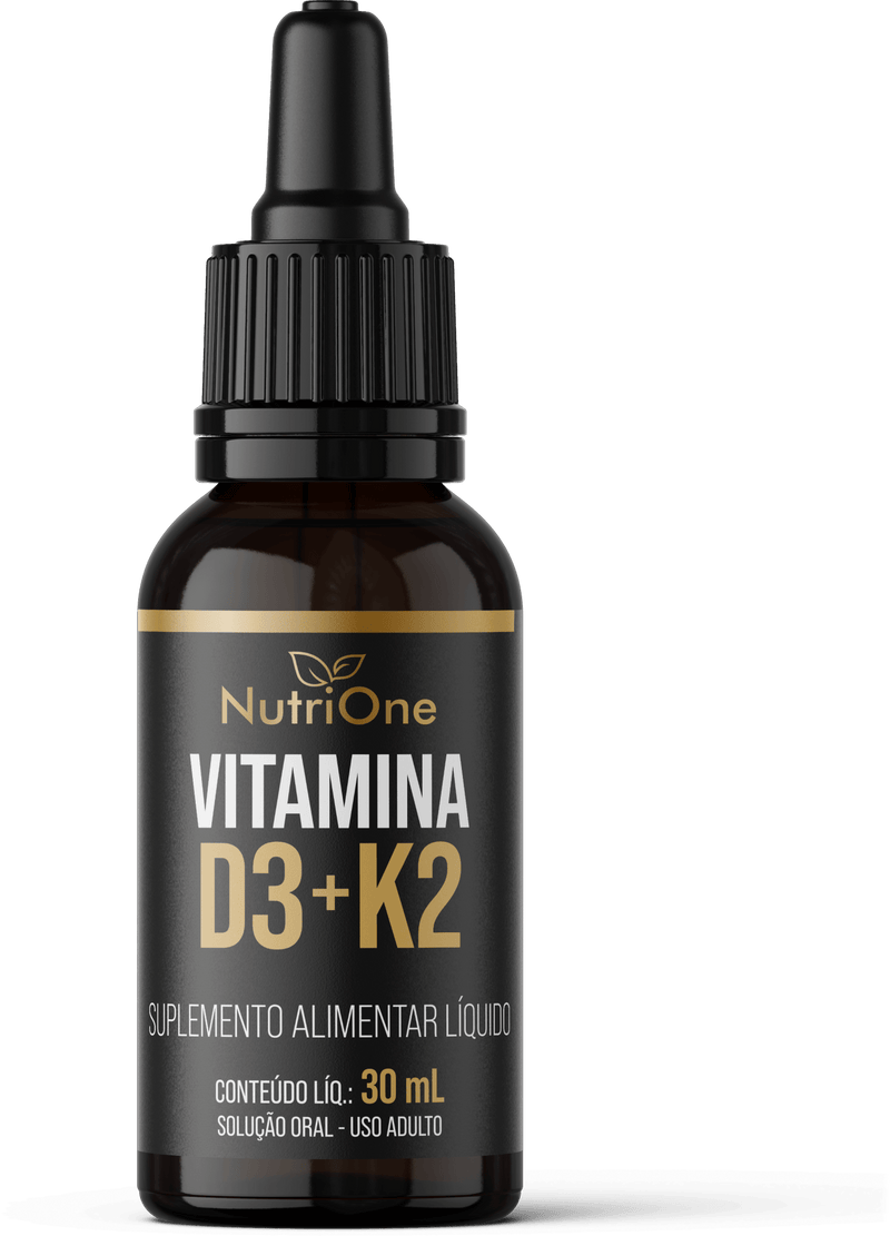 Vit. D3 2.000UI + K2 MK7 120mcg Gotas 120 Doses - NutriOne E - commerce
