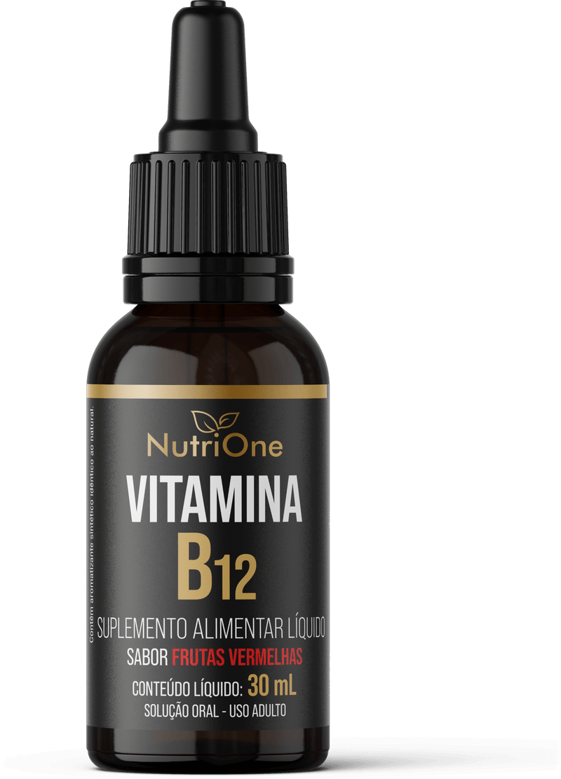 Vitamina B12 Metilcobalamina Líquida Gotas 413% VD - NutriOne E - commerce