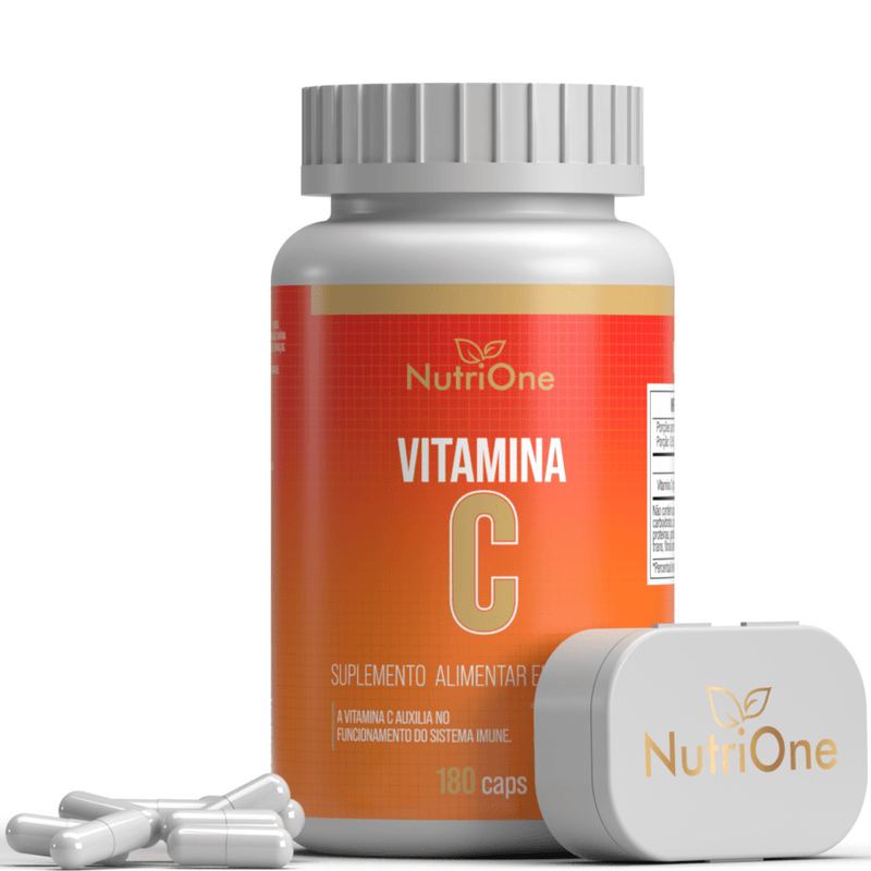 Vitamina C 750mg 180 Cápsulas - NutriOne E - commerce