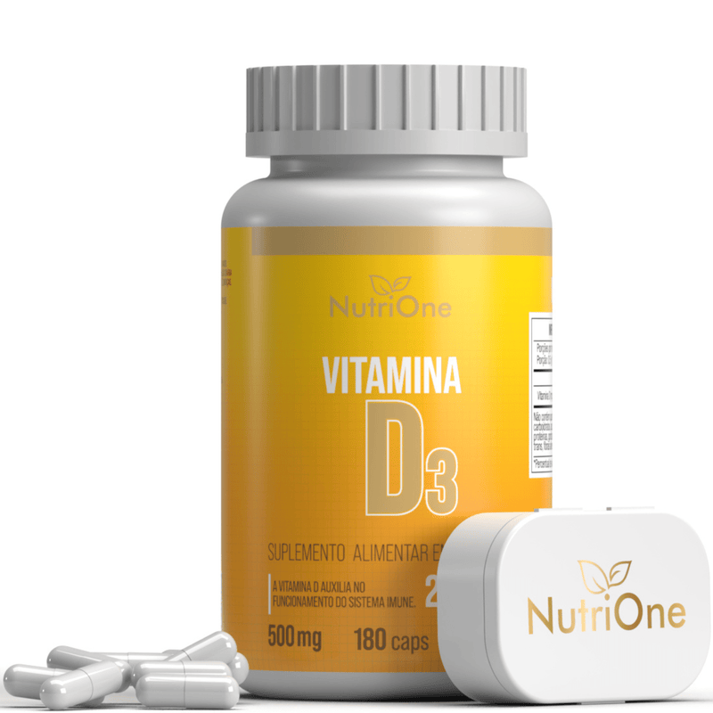 Vitamina D3 2.000Ui 180 Cápsulas - NutriOne E - commerce